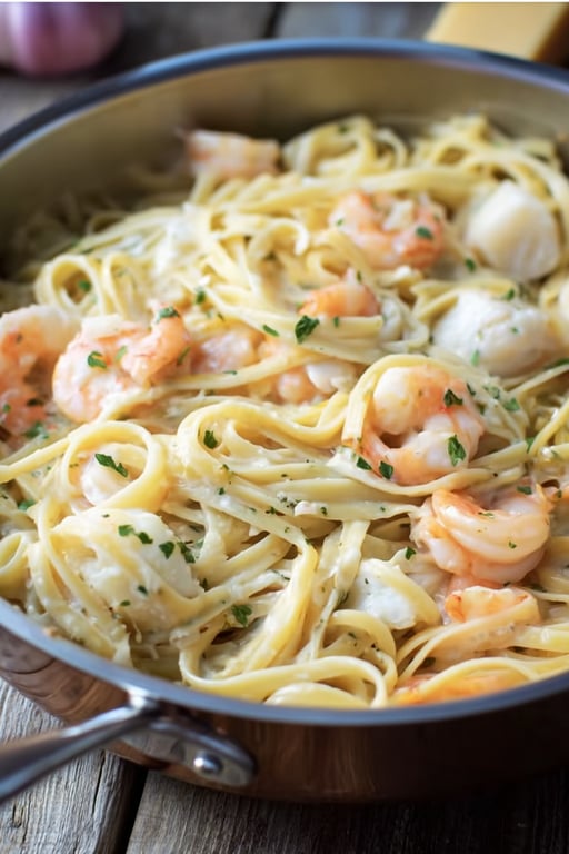 Seafood Linguine Recipe – Easy Family Favorite