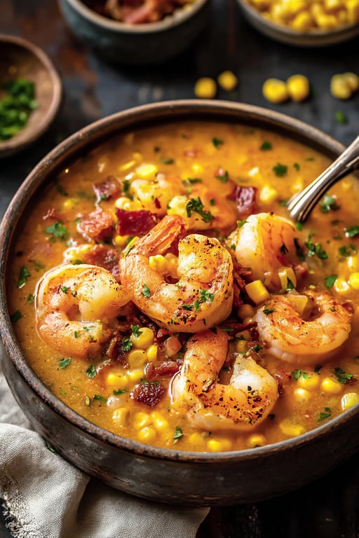 Cajun Shrimp Corn Chowder Recipe – Easy Family Favorite