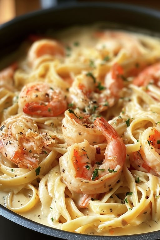 Slow Cooker Garlic Shrimp Pasta Recipe – Easy and Delicious