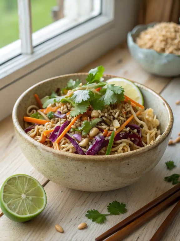 Best Asian Ramen Noodle Salad with Bold Flavor