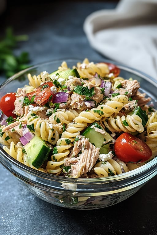 Mediterranean Tuna Salad Recipe - Quick Weeknight Dinner – Vegetarian Recipes
