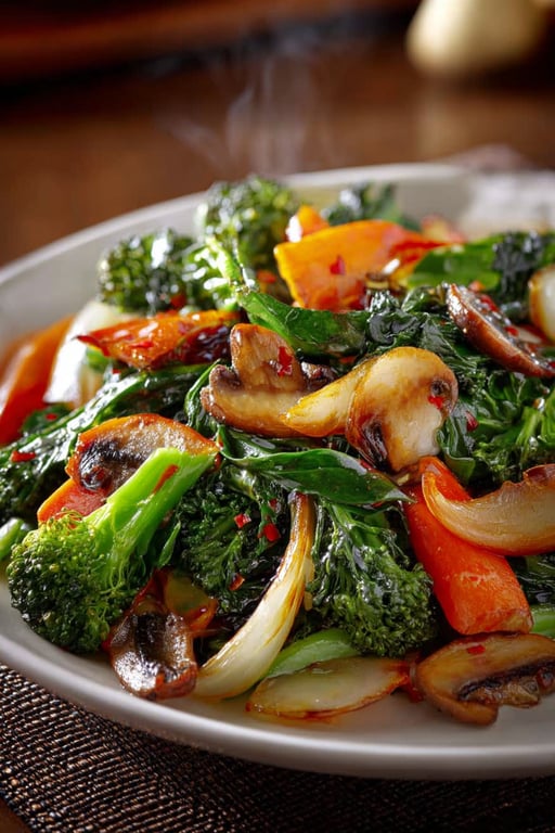 Sauteed Vegetables with Lemon and Balsamic (22 Minutes)