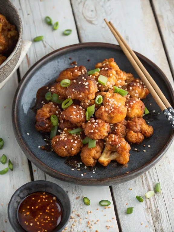 Sticky Sesame Cauliflower With A Genius Comfort Twist