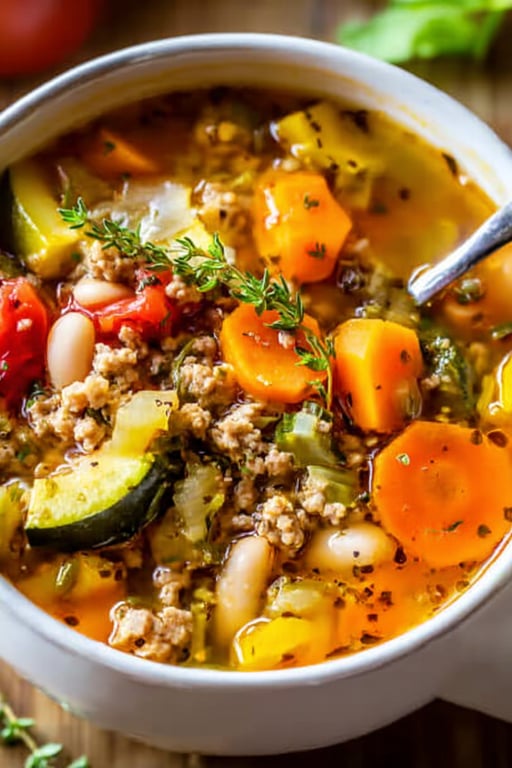 Turkey Vegetable Soup Recipe – Easy Comfort Food