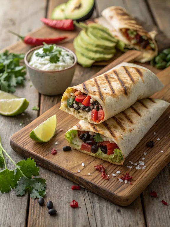 Bold Vegan Burrito Wraps with Quick Comfort