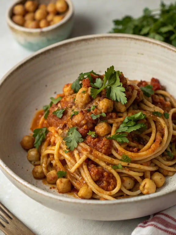 Vegan Pasta Recipe with Quick Weeknight Nostalgia