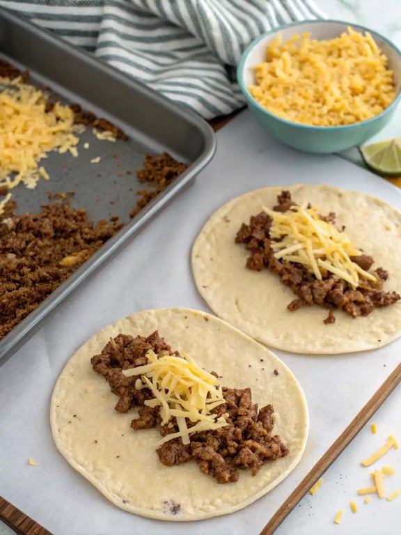 Step 4 for beef enchilada recipe — texture check