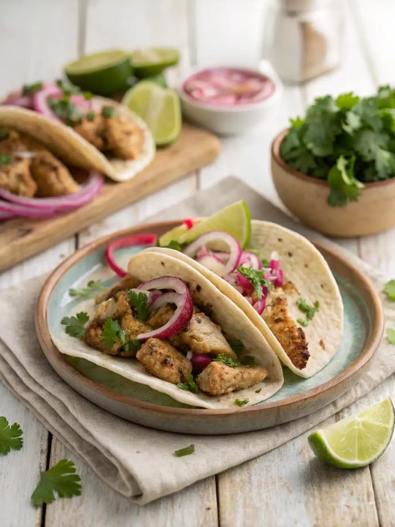 Quick Chicken Street Tacos For Summer Freshness