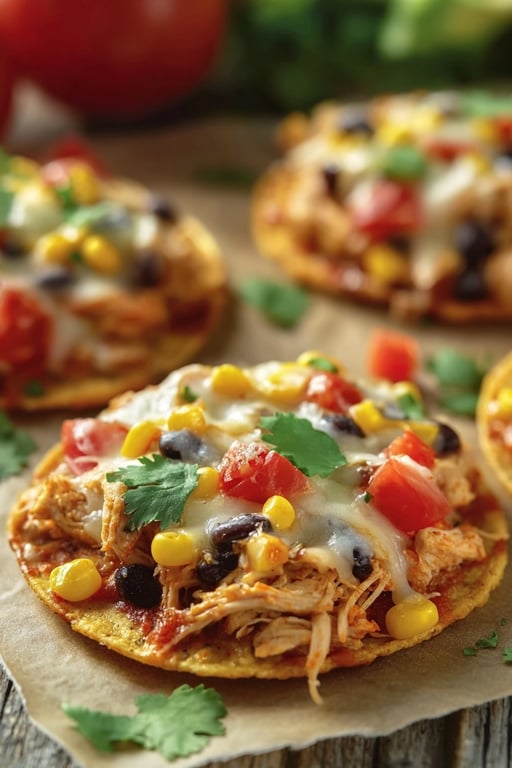 Mexican Rotisserie Chicken Tostadas (Easy, Ready in 30 Minutes)