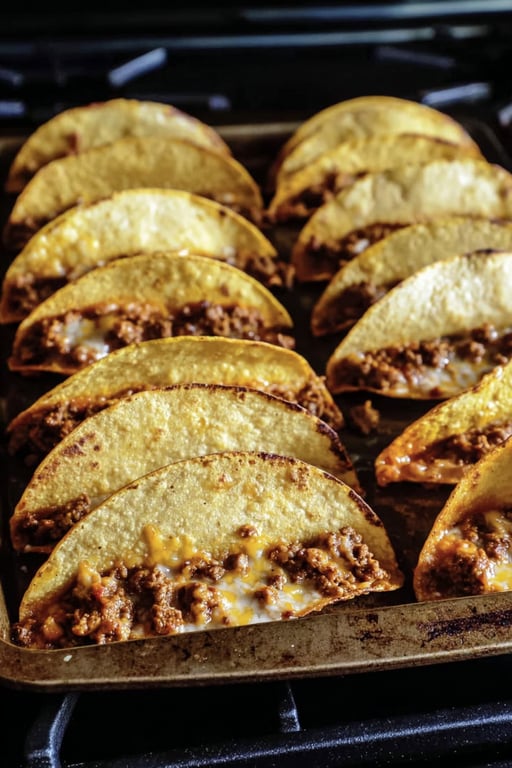 Crispy Baked Beef Tacos (Easy 35 Minute Dinner)