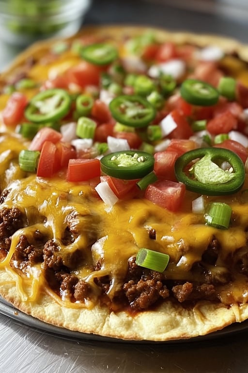 Mexican Pizza Recipe – Crispy and Cheesy