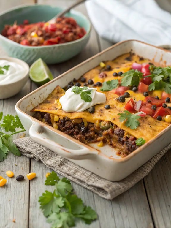Quick Taco Casserole Recipe for Cozy Joy in 30 Minutes