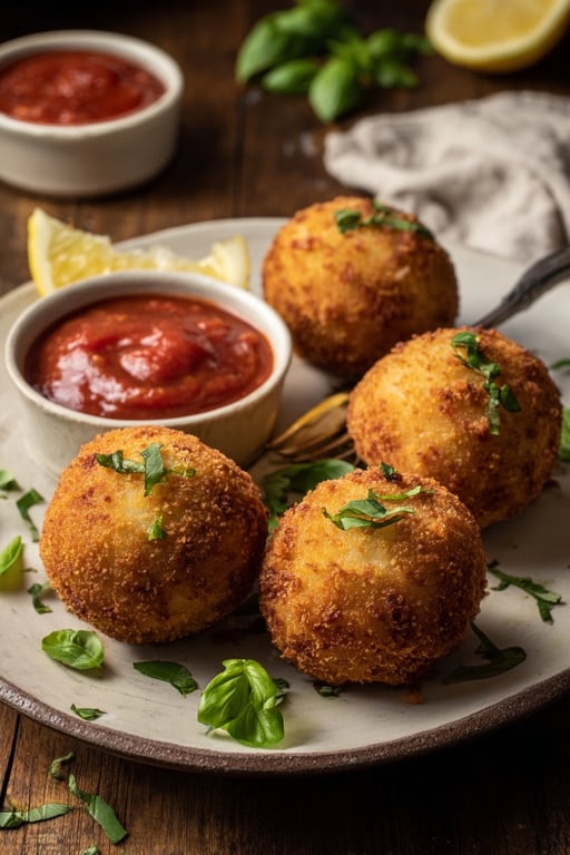 Baked Arancini: 10 Ingredients