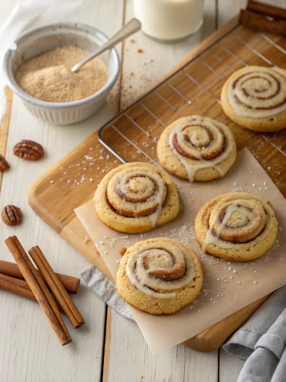 Easy Cinnamon Roll Cookies for Busy Morning Joy