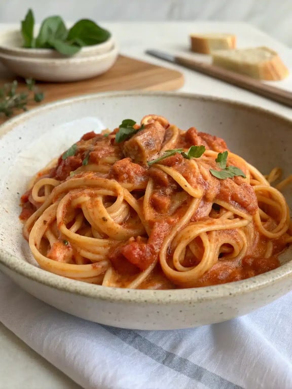 Best Creamy Tomato Pasta with Cozy Nostalgia