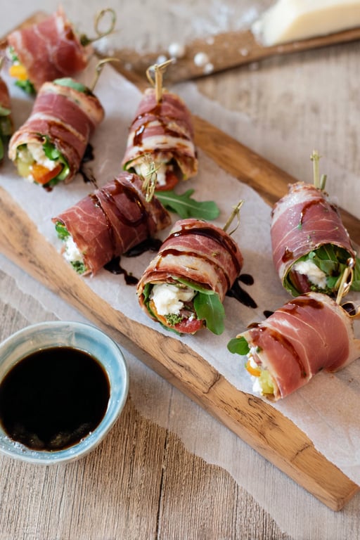 Italian Charcuterie Sushi Rolls: 8 Easy Steps – Italian Recipes