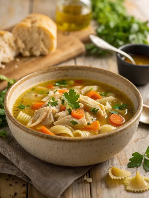 Italian Chicken Soup with Irresistible Joy and Flavor