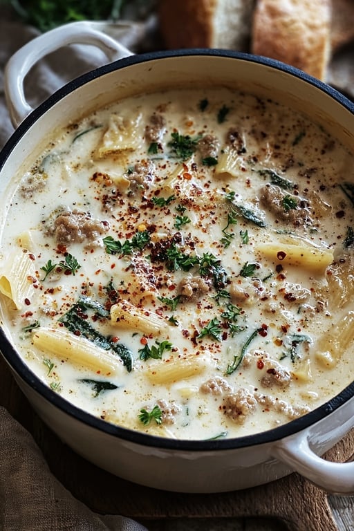 White Lasagna Soup Recipe – Creamy and Comforting