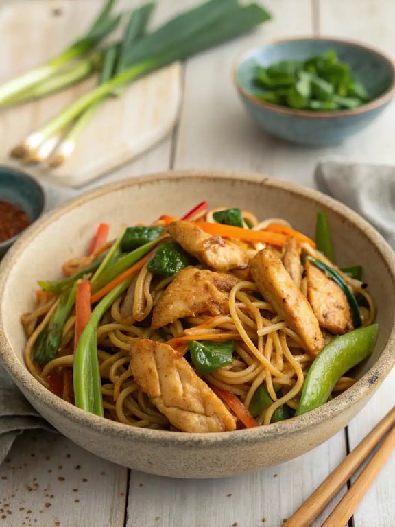 Chicken Chow Mein for Cozy Comfort