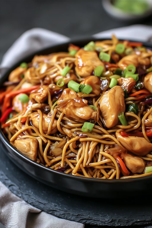 Chicken Chow Mein (Serves 4)