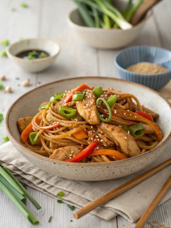 Chicken Lo Mein for Easy Weeknight Nostalgia