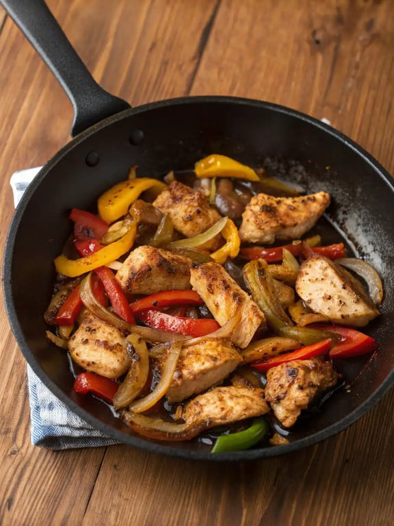 Final step for Chinese chicken recipes — plated and ready