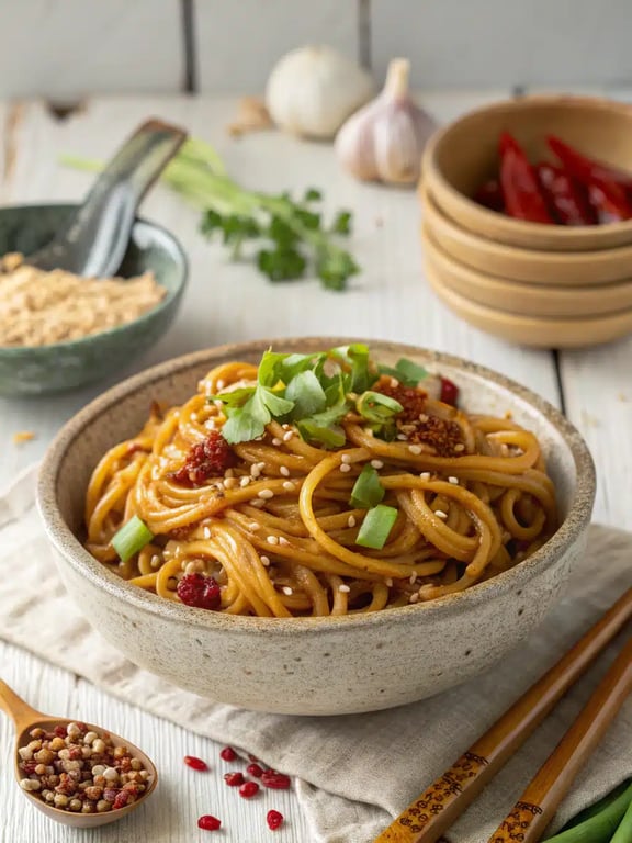 Quick Garlic Chili Noodles For Bold Flavor