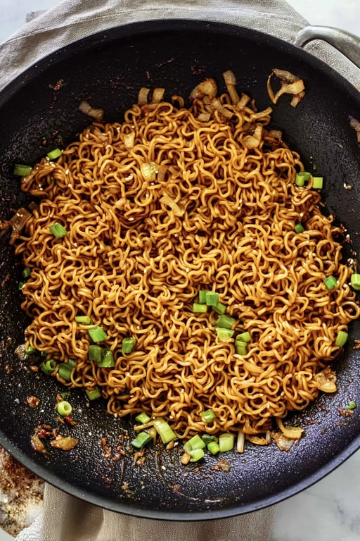 Soy Sauce Noodles: 11 Ingredients