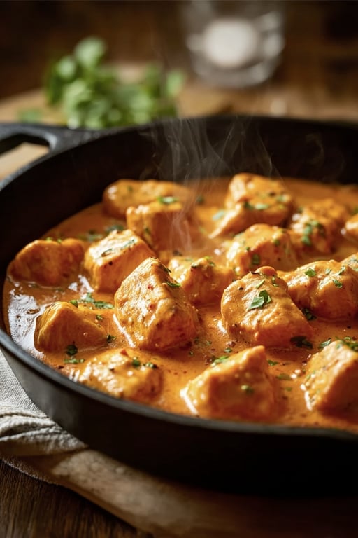 Butter Chicken Skillet (Creamy, Ready in 40 Minutes)
