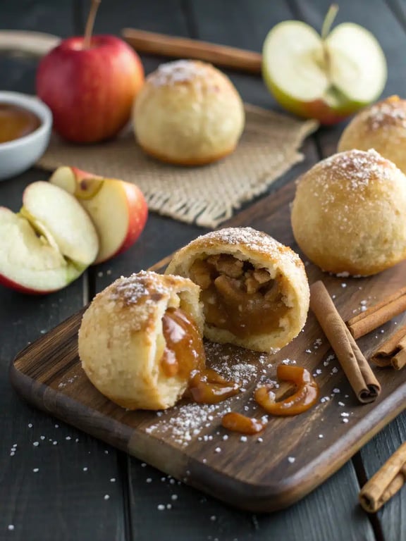Caramel Apple Pie Bombs for a Genius Handheld Treat