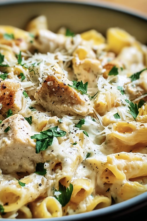 Creamy Ricotta Chicken Pasta: 6 Ingredients