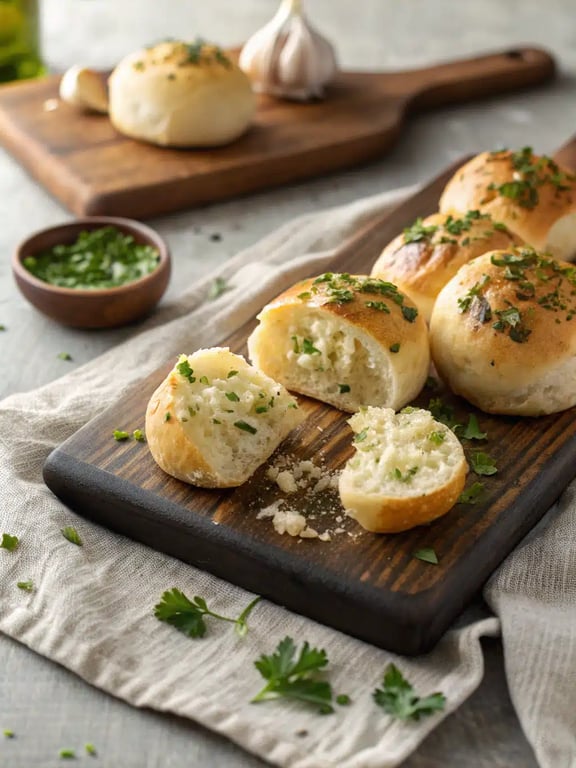 Simple Garlic Bread Rolls for Cozy Freshness
