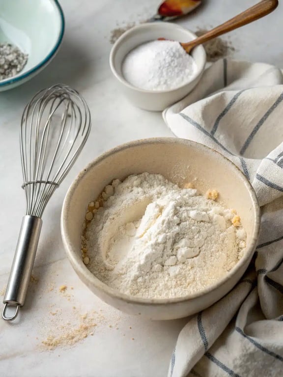 Step 2 for homemade twinkies recipe — process in progress