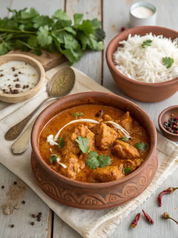 Indian chicken curry recipe for quick high-protein joy