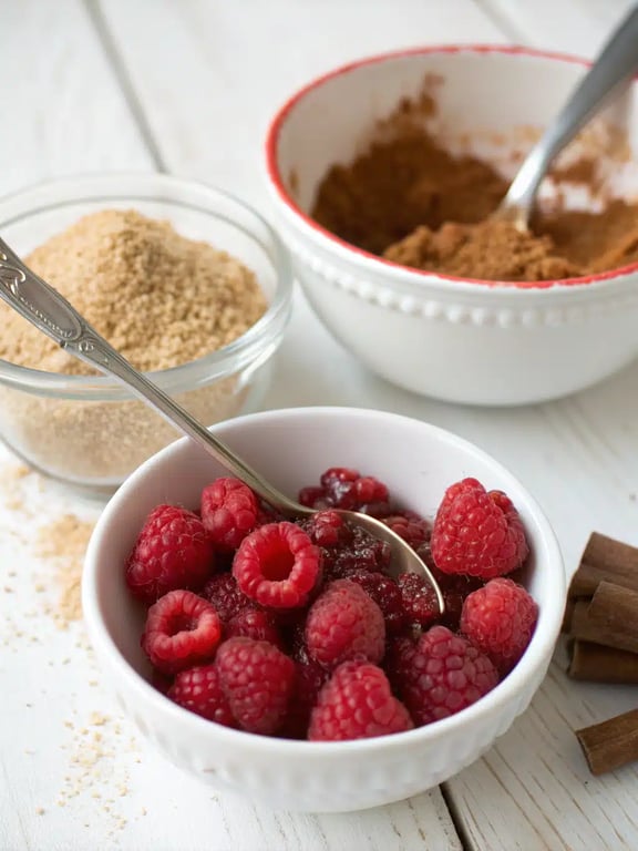 Kneading the soft dough for raspberry cinnamon rolls on a floured surface