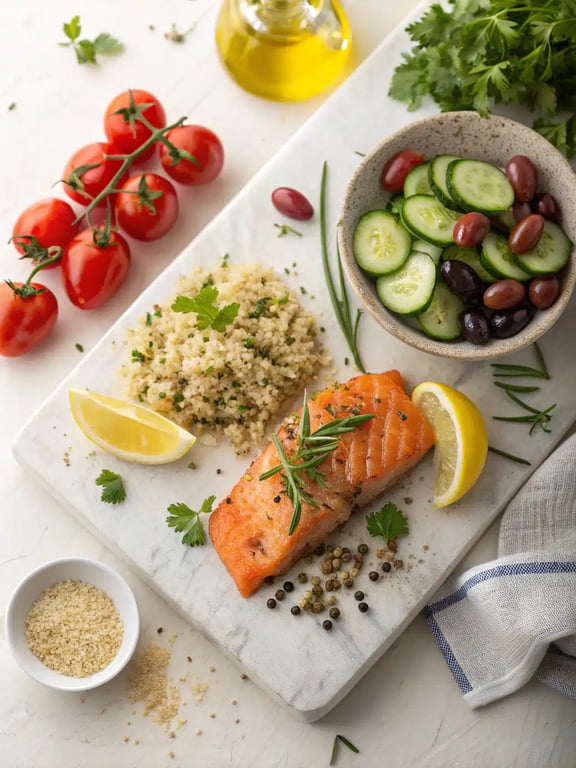 A quick Mediterranean diet meal plan full of summer joy