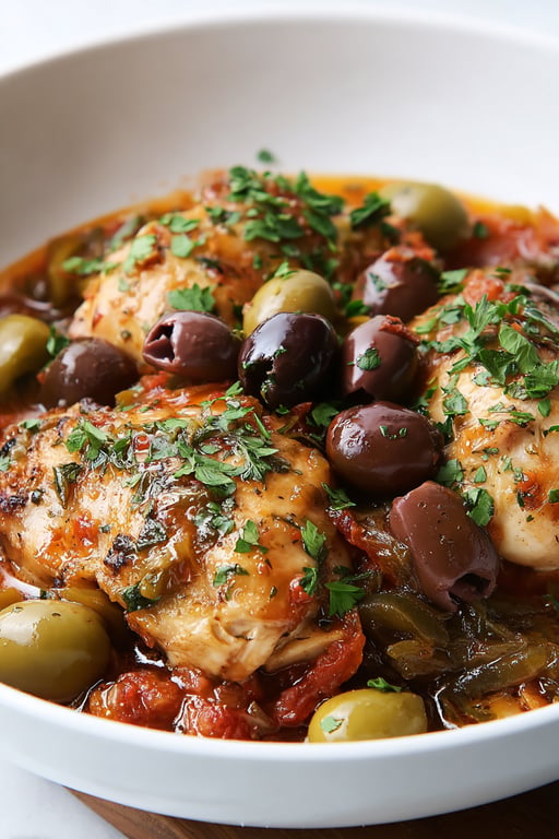 Slow Cooker Mediterranean Chicken: Easy Mediterranean Recipe