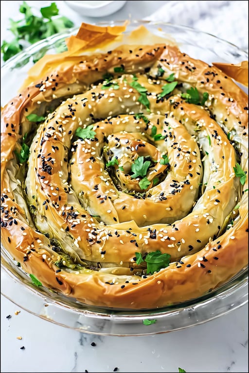 Spanakopita Recipe - Crispy and Savory – Mediterranean Recipes