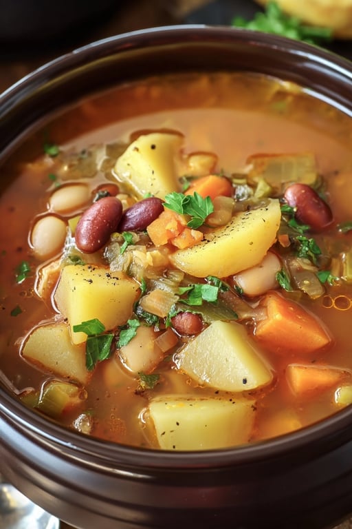 Chicken Bean Soup: 15 Minutes of Prep