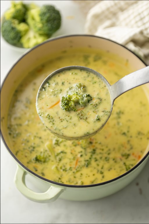 Broccoli Cheddar Soup Recipe – Warm and Comforting