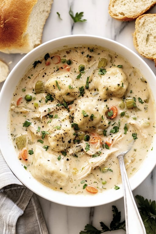 Chicken Dumpling Soup Recipe – Warm and Comforting