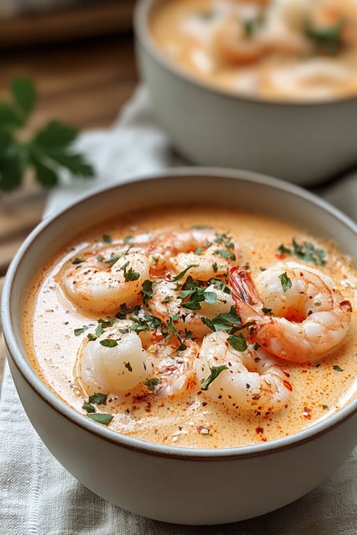 Crab and Shrimp Bisque (Easy 40 Minute Soup)