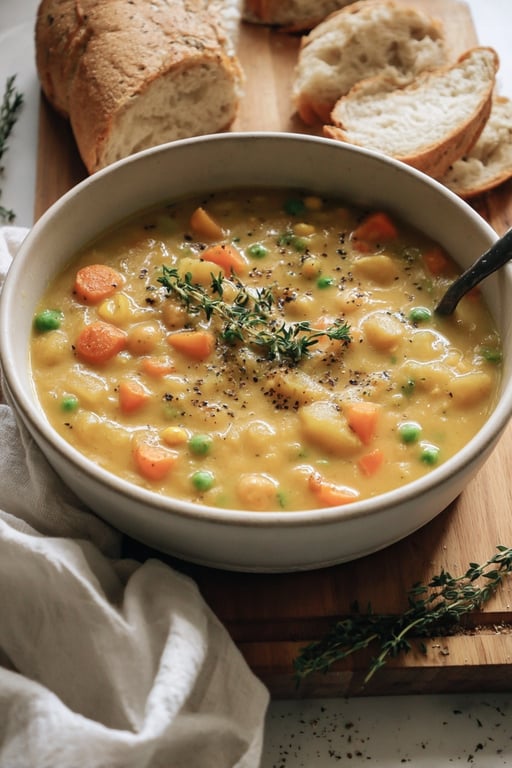 Creamy Vegetable Soup Recipe – Warm and Comforting