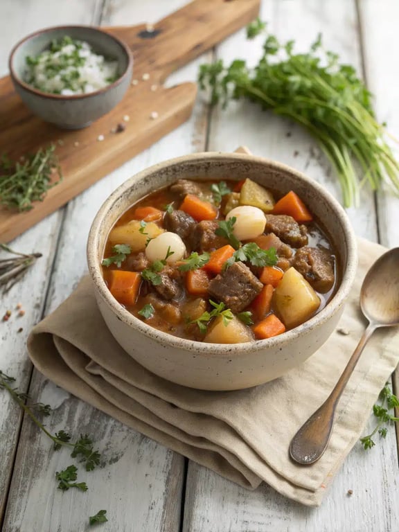 Le ragoût végétarien irlandais est le meilleur plat réconfortant sans gluten.