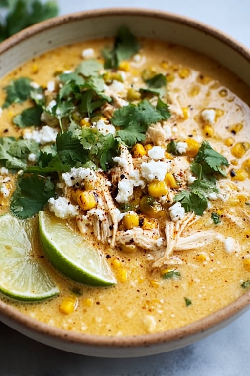 Mexican Street Corn Soup Recipe – Warm and Comforting