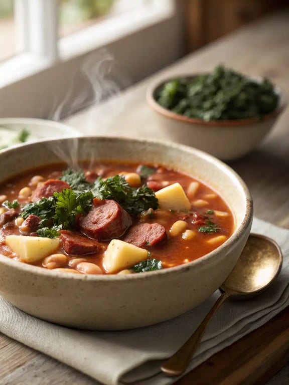 Recette de soupe aux haricots portugaise pour un réconfortant souvenir