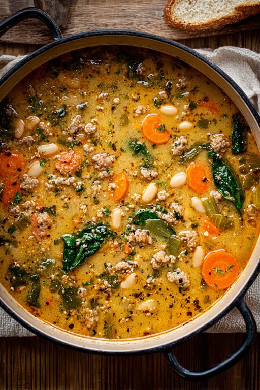 Tuscan White Bean Soup (One Pot, 45 Minutes)