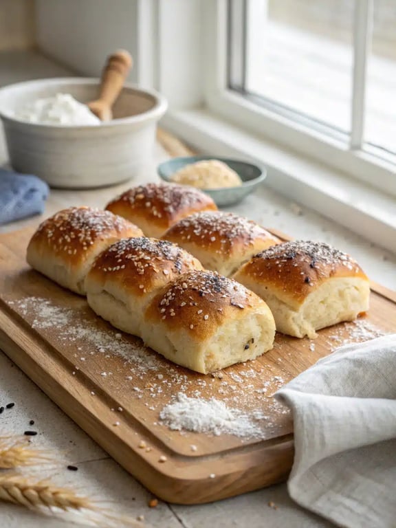 Homemade Sub Rolls for Simple Batch Cooking Joy
