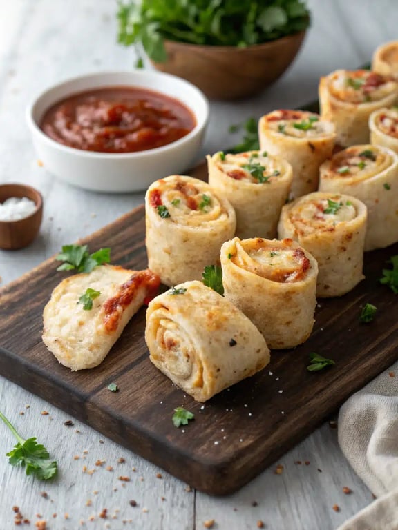 Tortilla Pizza Rolls For Quick Weeknight Joy