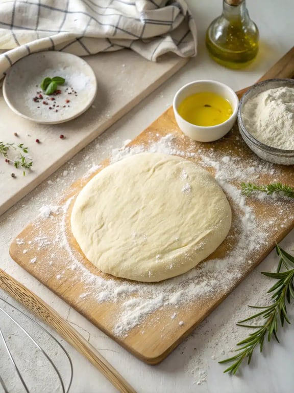 Recette de pâte à pizza italienne pour un réconfort familial chaleureux